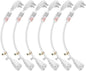 FIRMERST 1875W 1Ft Flat Plug 3 Prong Extension Cord 14 AWG 15A